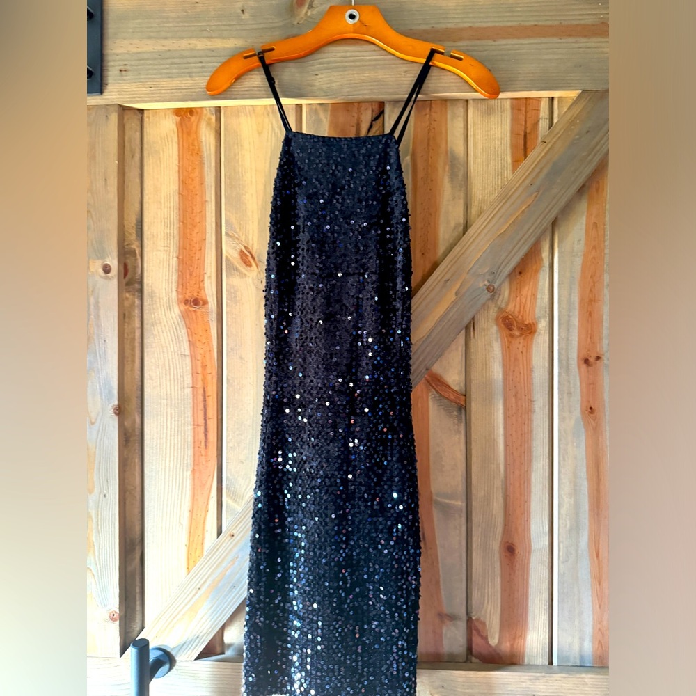 EXPRESS SEQUINS MINI DRESS